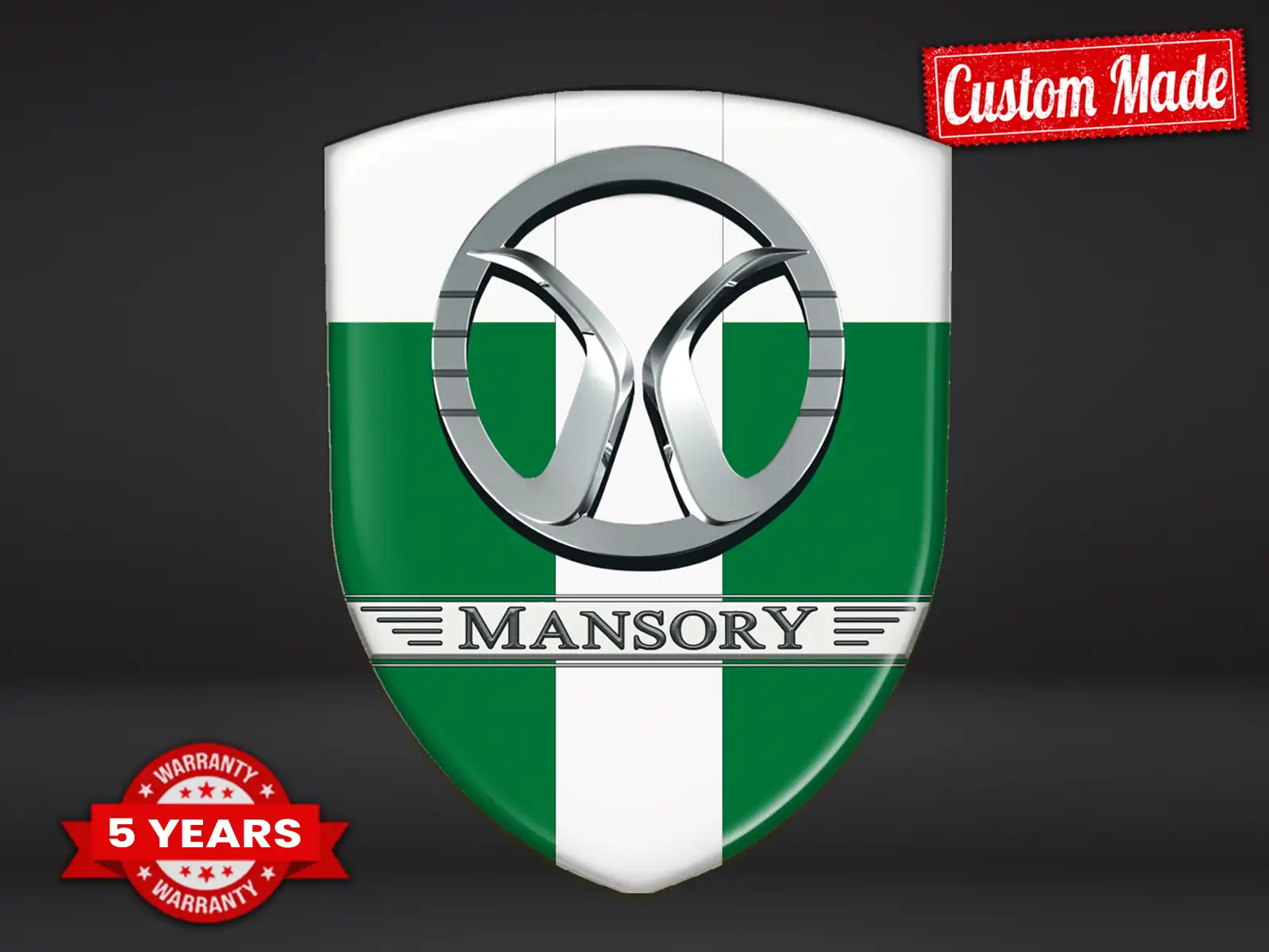 Mansory Autodekor Stern Robust Professionell Aufkleber